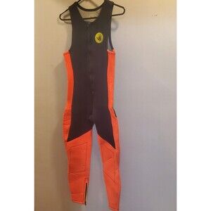 Mens Body Glove  Sleeveless Zipper Front Neoprene Nylon Wetsuit Size M